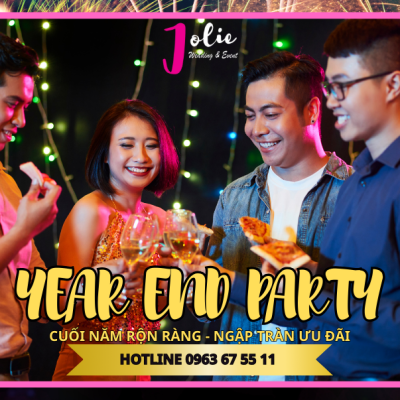 Chương Trình Ưu Đãi Tiệc Tất Niên Đặc Biệt Tại Jolie – Cơ Hội Vàng Cuối Năm!