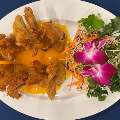 Cua lột sốt chanh dây
