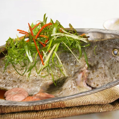 Cá tầm/Cá bớp chưng tương