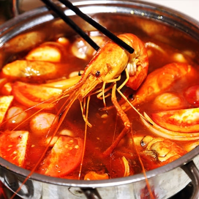 Lẩu tôm chua cay