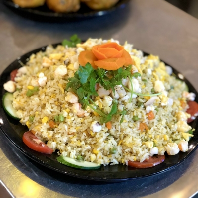 Cơm chiên hải sản