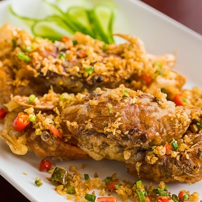 Cua lột sốt trứng muối