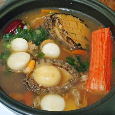 Súp cua bào ngư