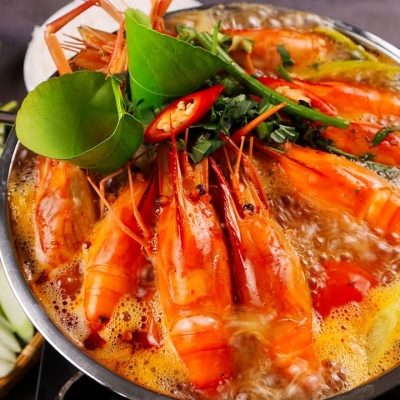 Lẩu tôm càng